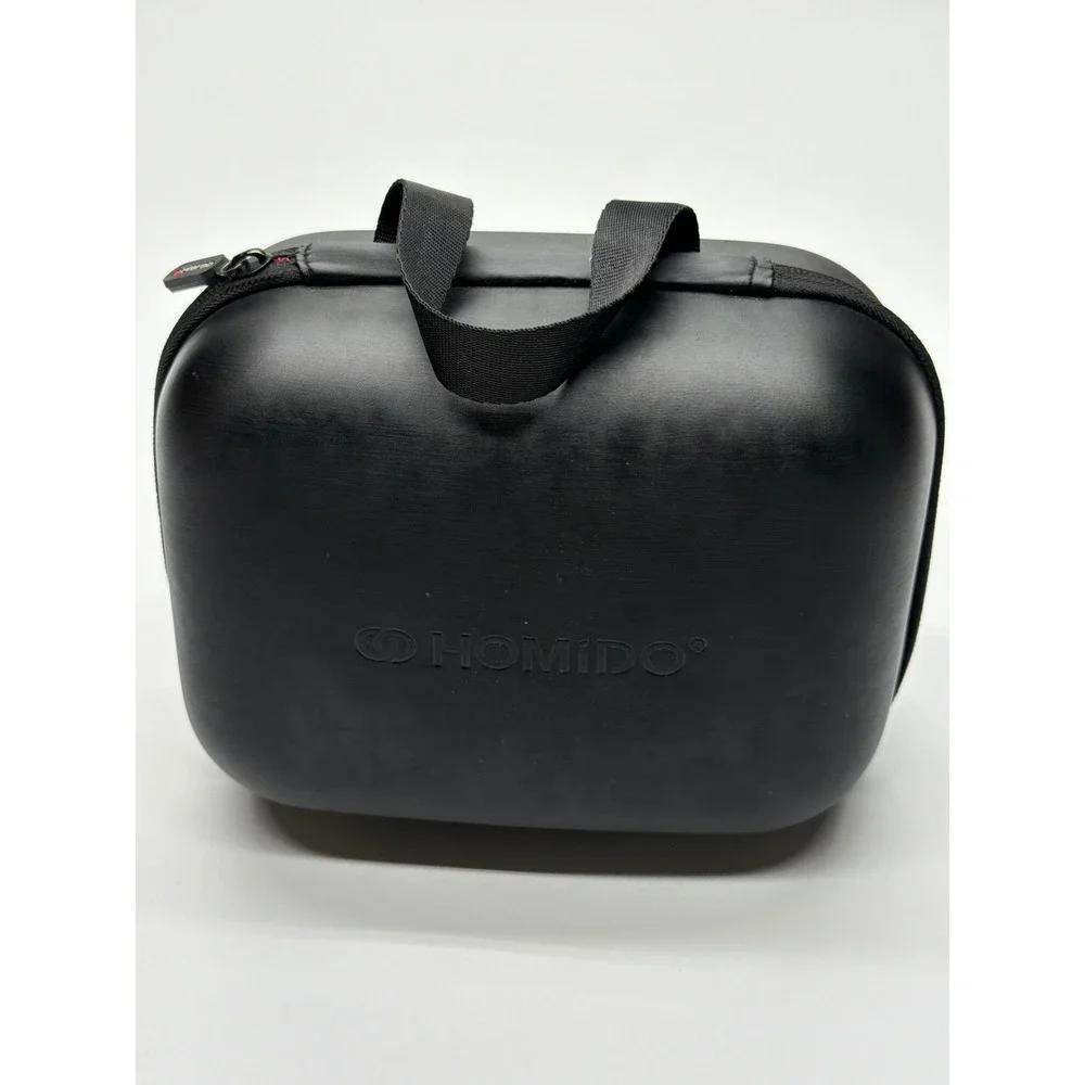 Homido V2 VR Headset for Smartphones Black Mobile Virtual Reality with Hard Case